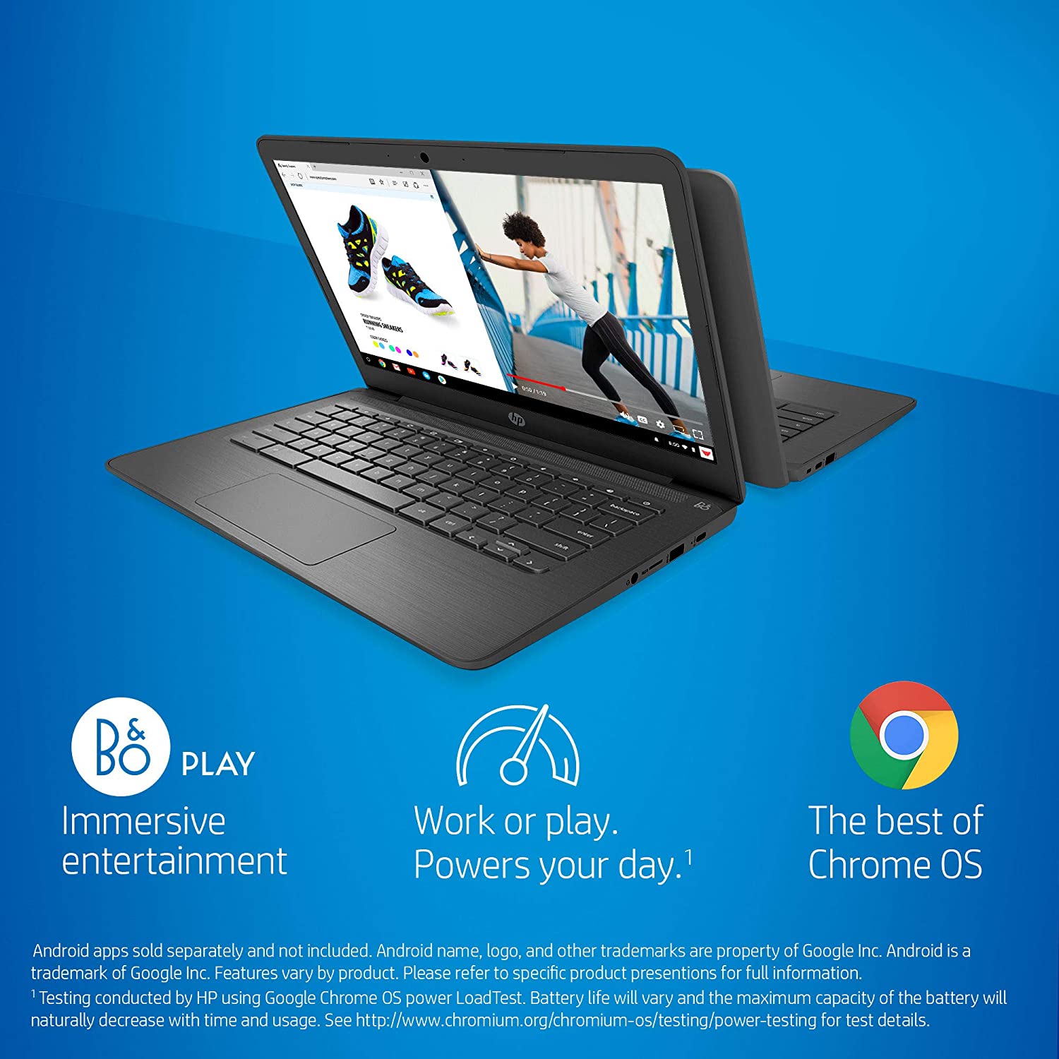 HP Chromebook 14-inch Laptop with 180-Degree Swivel, AMD Dual-Core A4-9120 Processor, 4 GB SDRAM, 32 GB eMMC Storage, Chrome OS (14-db0020nr, Chalkboard Gray) HP Chromebook 14-inch Laptop with 180-Degree Swivel, AMD Dual-Core A4-9120 Processor, 4 GB SDRAM, 32 GB eMMC Storage, Chrome OS (14-db0020nr, Chalkboard Gray)
